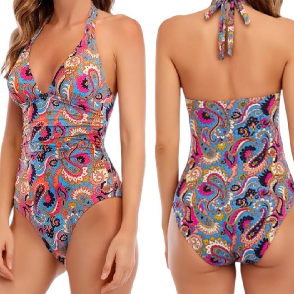 LUCKY BRAND One Piece Swimsuit! Retail $138. - Picture 7 of 7